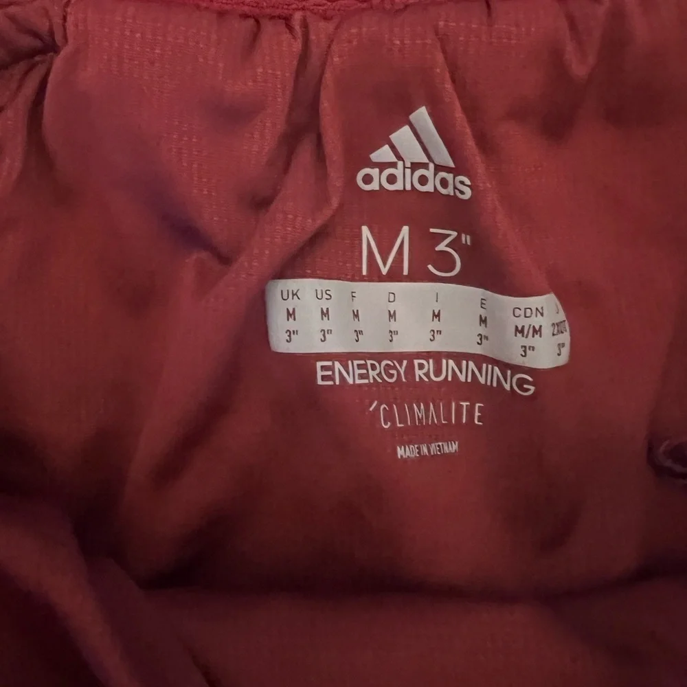 Women’s adidas Climalite energy running M 3” shorts in magenta pink Medium - Picture 4 of 6